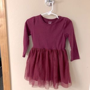 Cranberry toddler dress